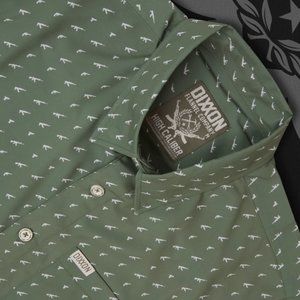 DIXXON Flannel High Caliber Party Shirt Bamboo BNIB Mens Sold Out